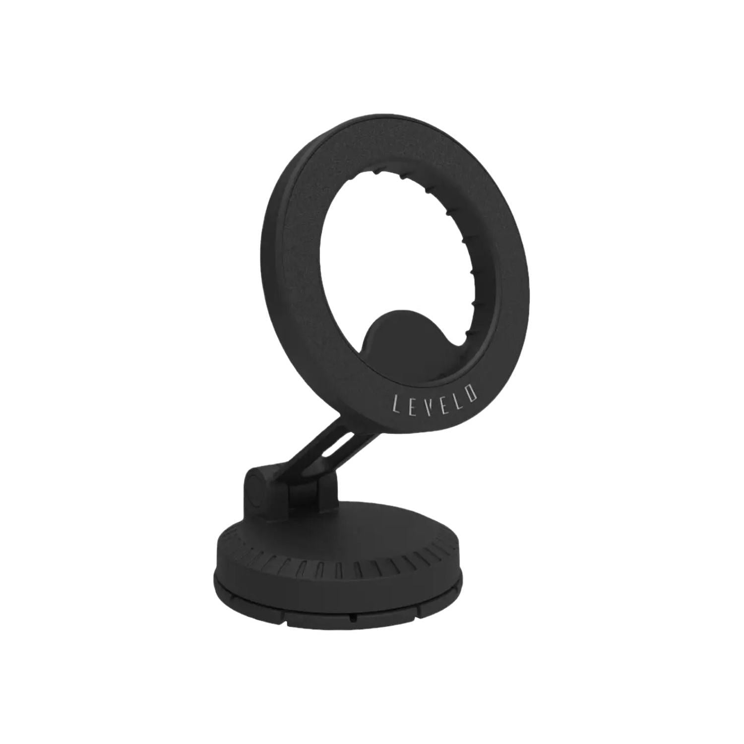 Levelo Gripton MagSafe Car Phone Holder - Black